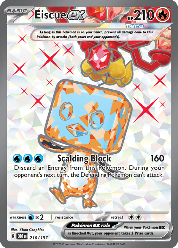 Eiscue ex – Obsidian Flames