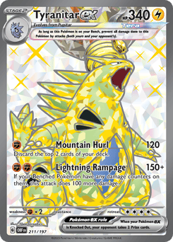 Tyranitar ex – Ultra Rare