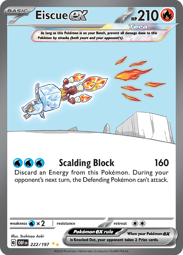 Eiscue ex – Obsidian Flames