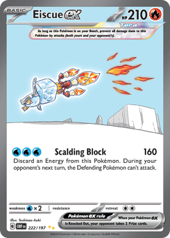 Eiscue ex – Special Illustration Rare