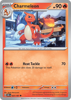 Charmeleon – Uncommon – Obsidian Flames