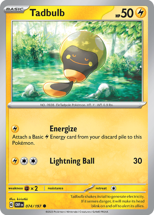 Tadbulb – Common – Obsidian Flames