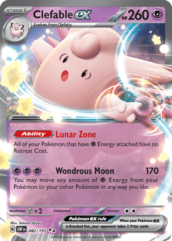 Clefable ex – Double Rare
