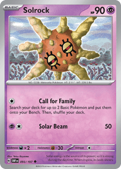 Solrock – Uncommon