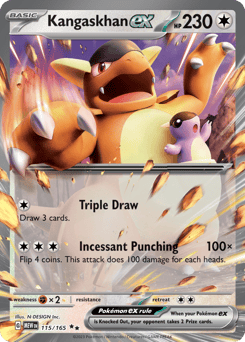 Kangaskhan ex – Double Rare
