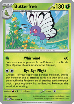 Butterfree – Uncommon