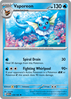 Vaporeon – Rare