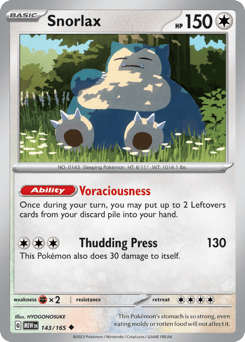 Snorlax – Uncommon