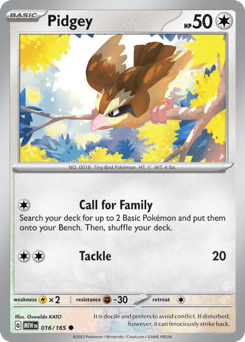 Pidgey – Common – 151