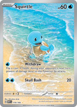 Squirtle – Illustration Rare – 151