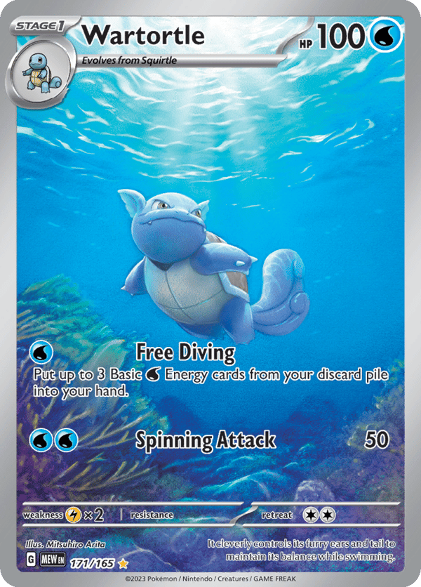 Wartortle – Illustration Rare – 151