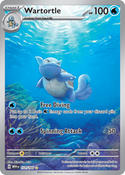 Wartortle – Illustration Rare