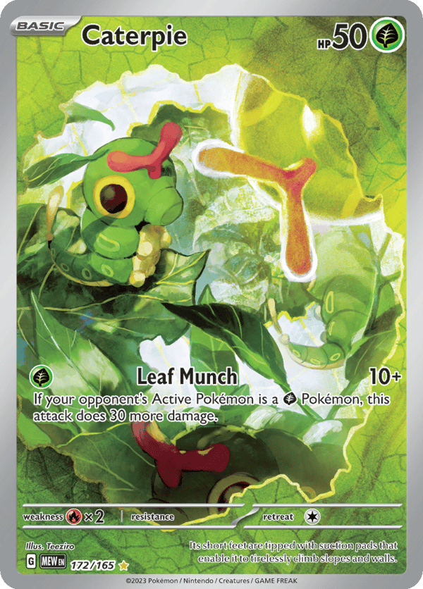 Caterpie – Illustration Rare – 151