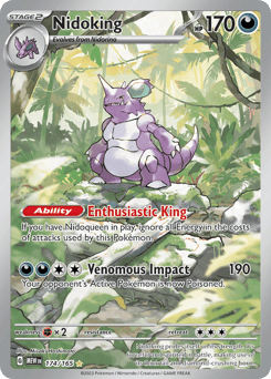 Nidoking – Illustration Rare