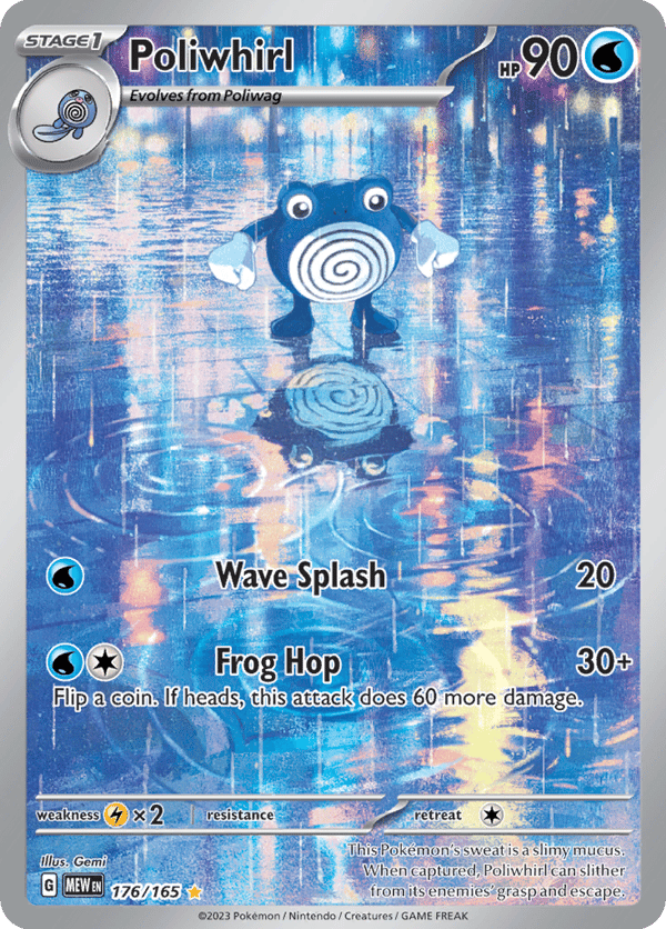 Poliwhirl – Illustration Rare – 151