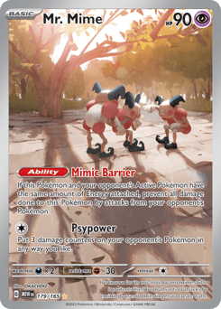 Mr. Mime – Illustration Rare