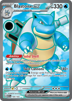 Blastoise ex – Ultra Rare
