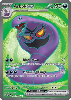 Arbok ex – Ultra Rare