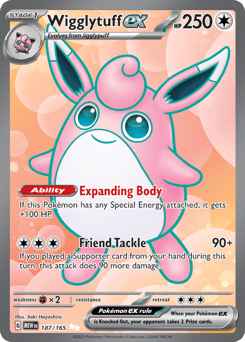 Wigglytuff ex – Ultra Rare