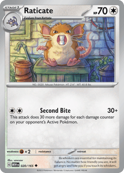 Raticate – Uncommon – 151