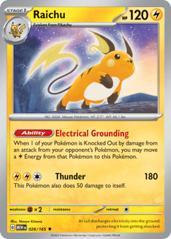Raichu – Rare