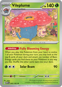 Vileplume – Rare