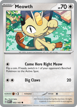Meowth – Common