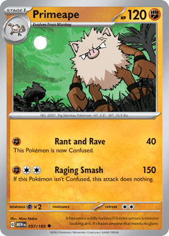 Primeape – Uncommon – 151