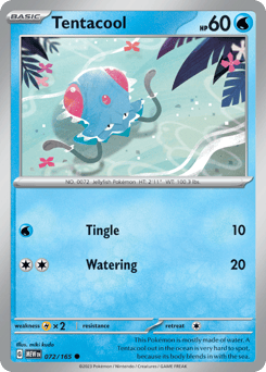Tentacool – Common – 151