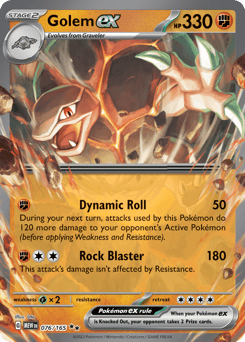 Golem ex – Double Rare