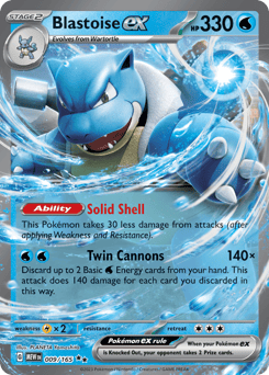 Blastoise ex – Double Rare