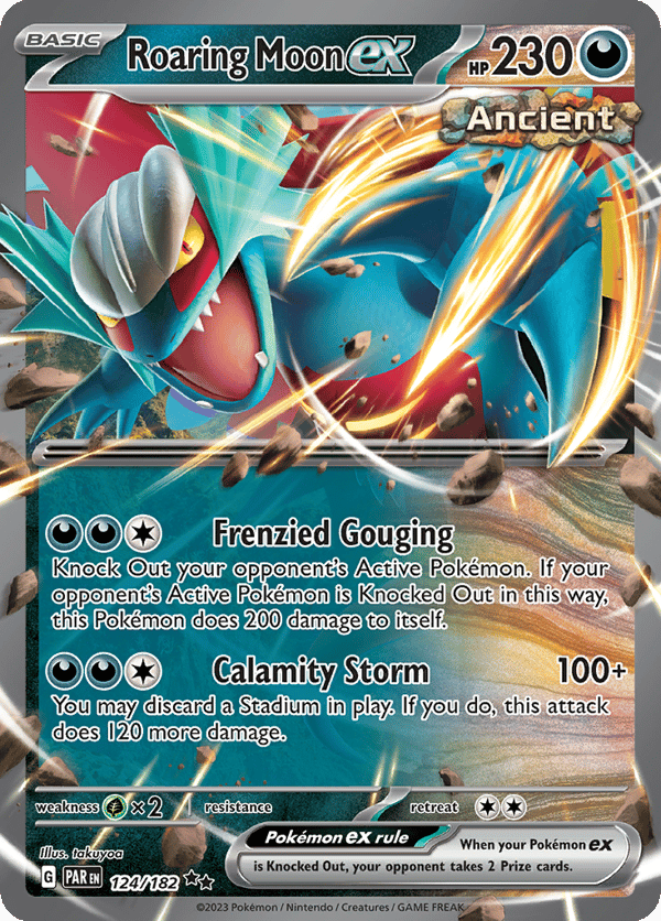 Roaring Moon ex – Double Rare – Paradox Rift