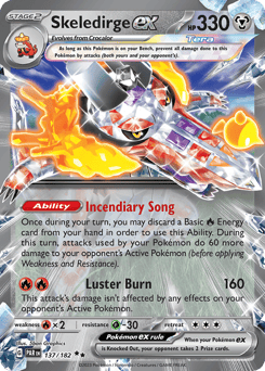 Skeledirge ex – Double Rare
