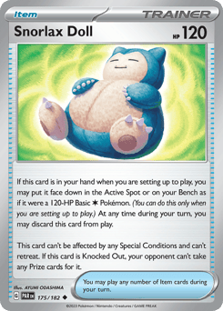 Snorlax Doll – Uncommon