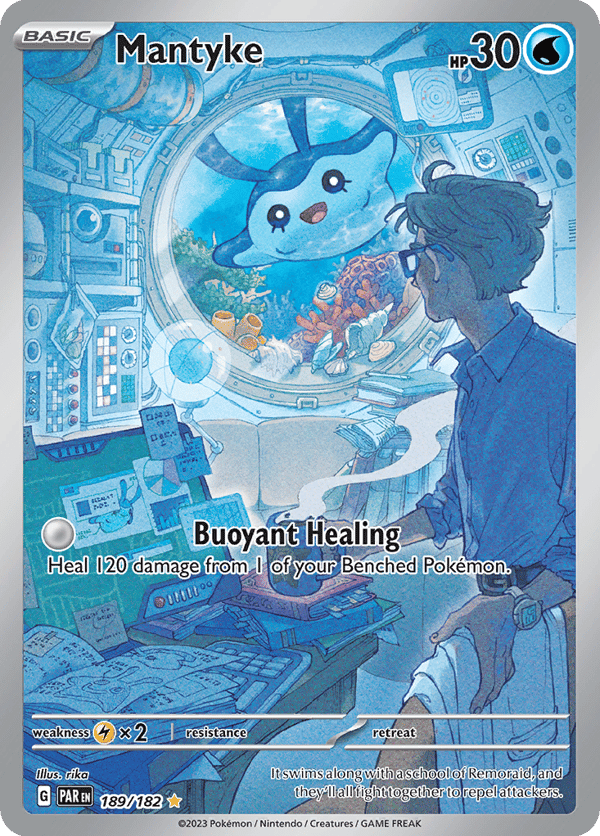 Mantyke – Illustration Rare – Paradox Rift