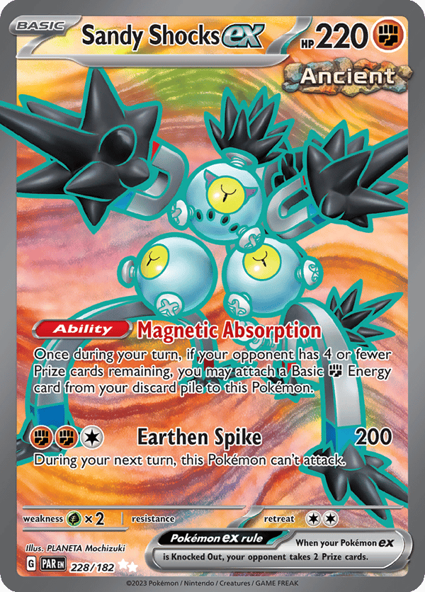 Sandy Shocks ex – Ultra Rare – Paradox Rift