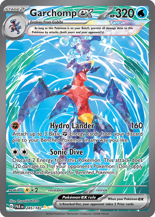 Garchomp ex – Special Illustration Rare – Paradox Rift