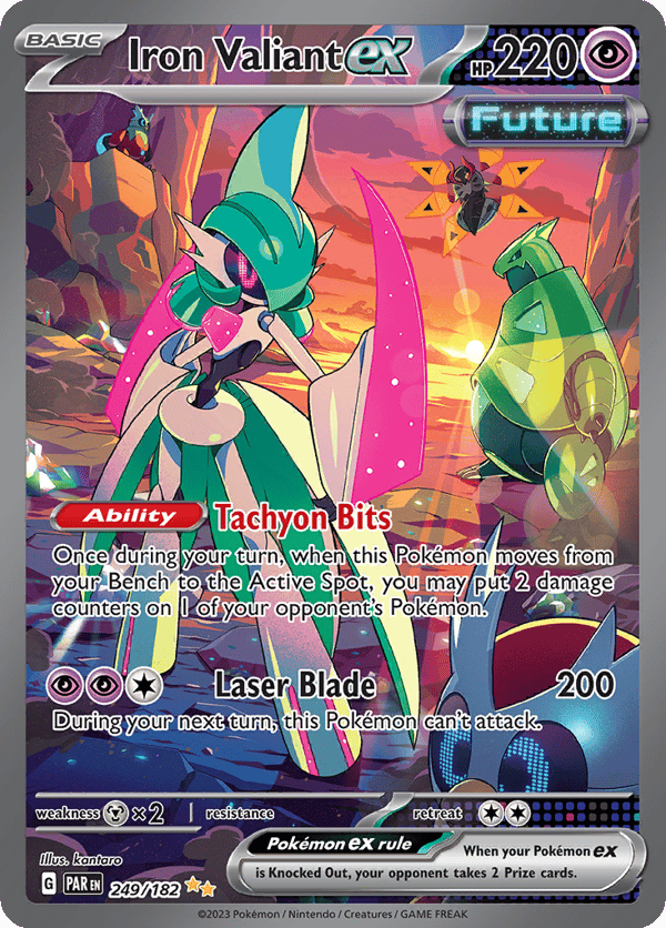 Iron Valiant ex – Special Illustration Rare – Paradox Rift