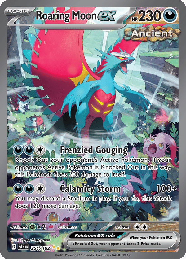Roaring Moon ex – Special Illustration Rare – Paradox Rift
