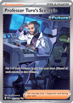 Professor Turo's Scenario – Special Illustration Rare