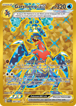 Garchomp ex – Hyper Rare