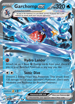 Garchomp ex – Double Rare
