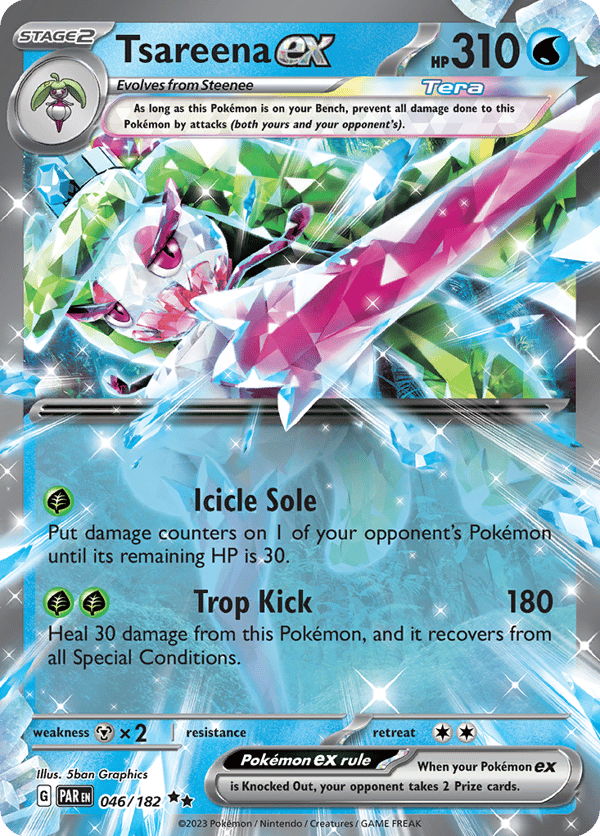 Tsareena ex – Double Rare – Paradox Rift