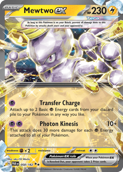 Mewtwo ex – Double Rare – Paradox Rift