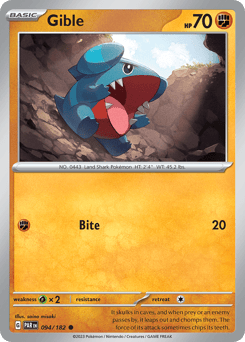 Gible – Common