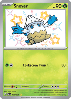 Snover – Shiny Rare