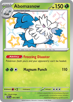 Abomasnow – Shiny Rare