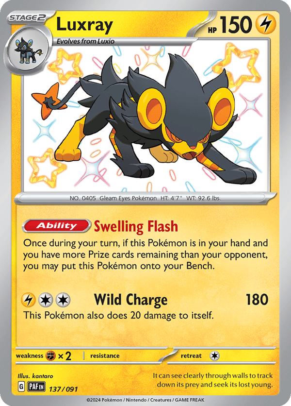 Luxray – Paldean Fates