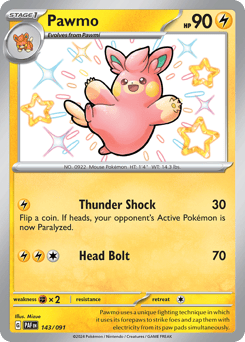 Pawmo – Shiny Rare
