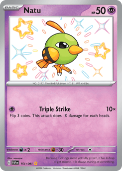 Natu – Shiny Rare